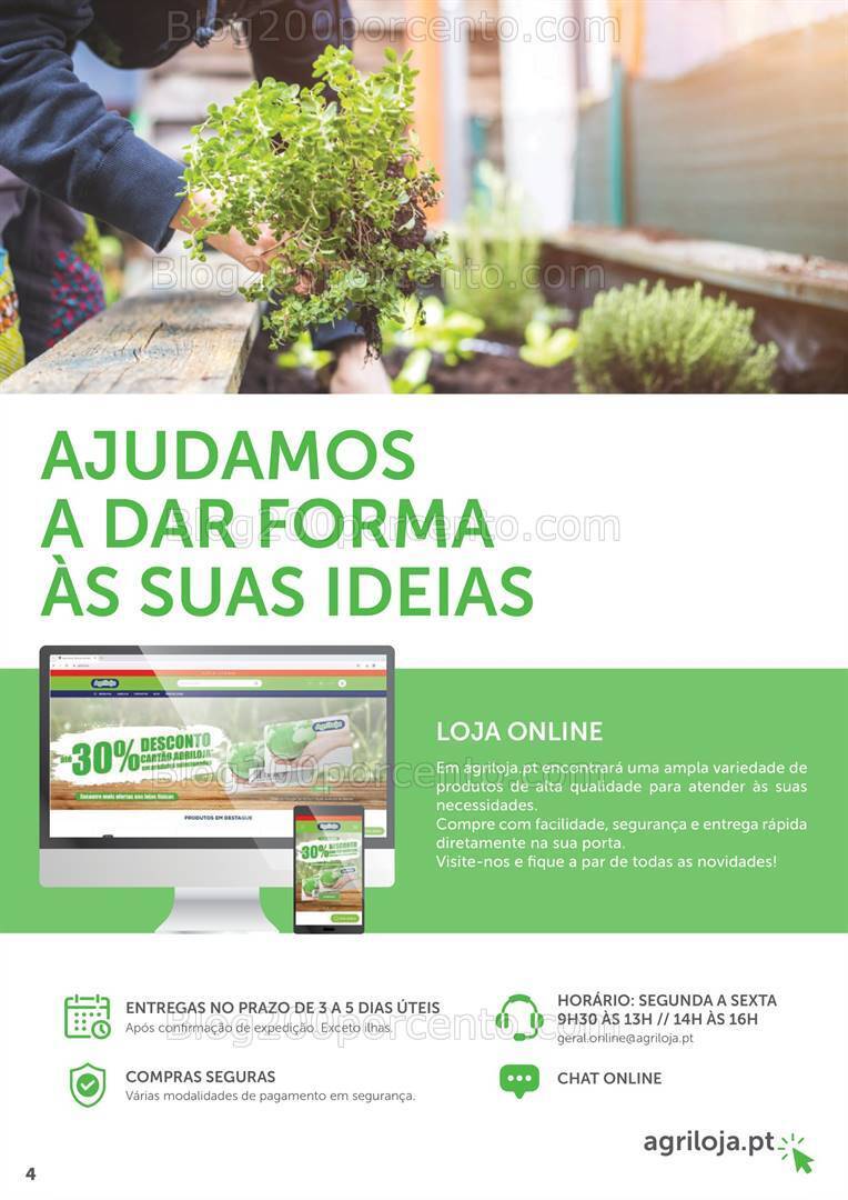 Antevisão Folheto AGRILOJA Catálogo Jardim Promoções até 21 de Julho