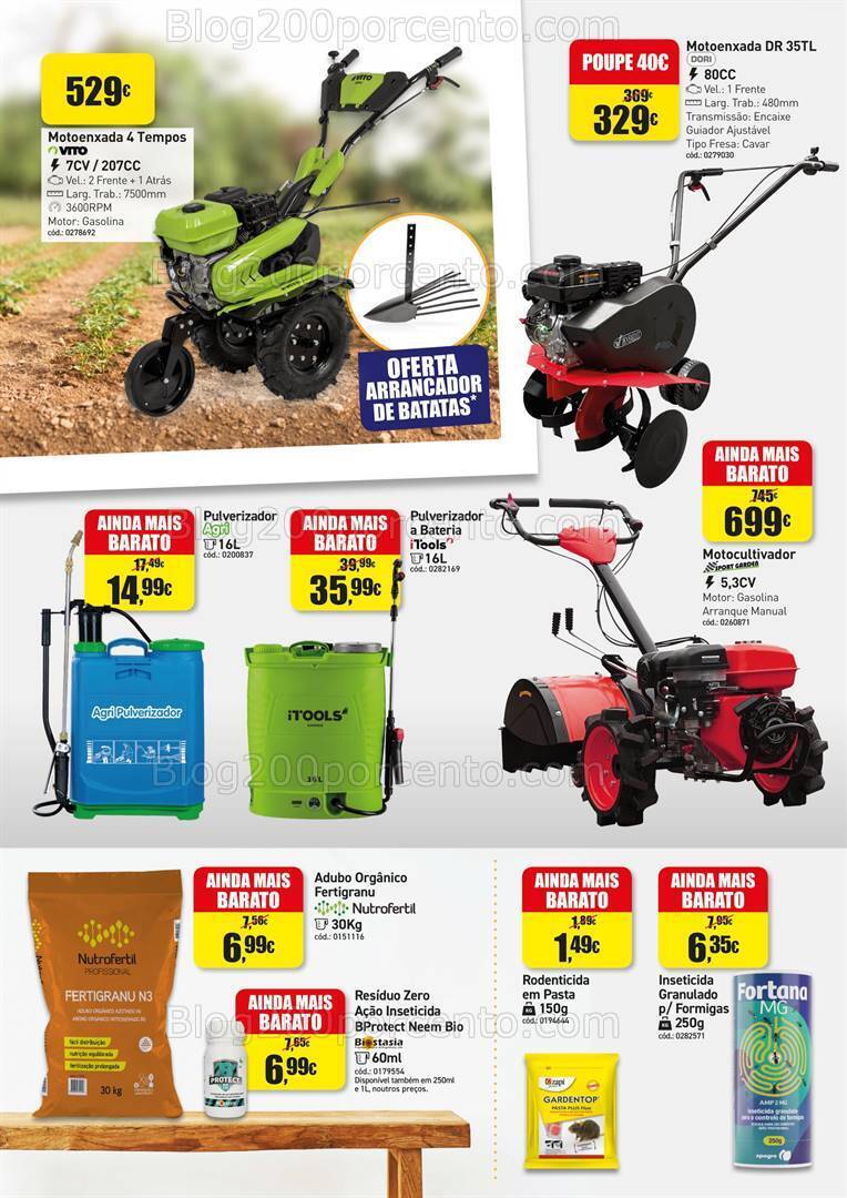 Antevisão Folheto AGRILOJA Primavera Promoções de 1 a 31 março