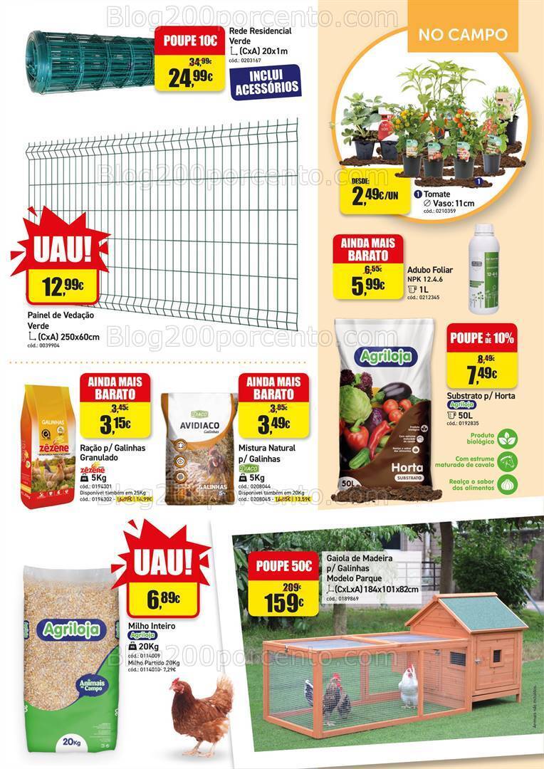 Antevisão Folheto AGRILOJA Primavera Promoções de 1 a 31 março