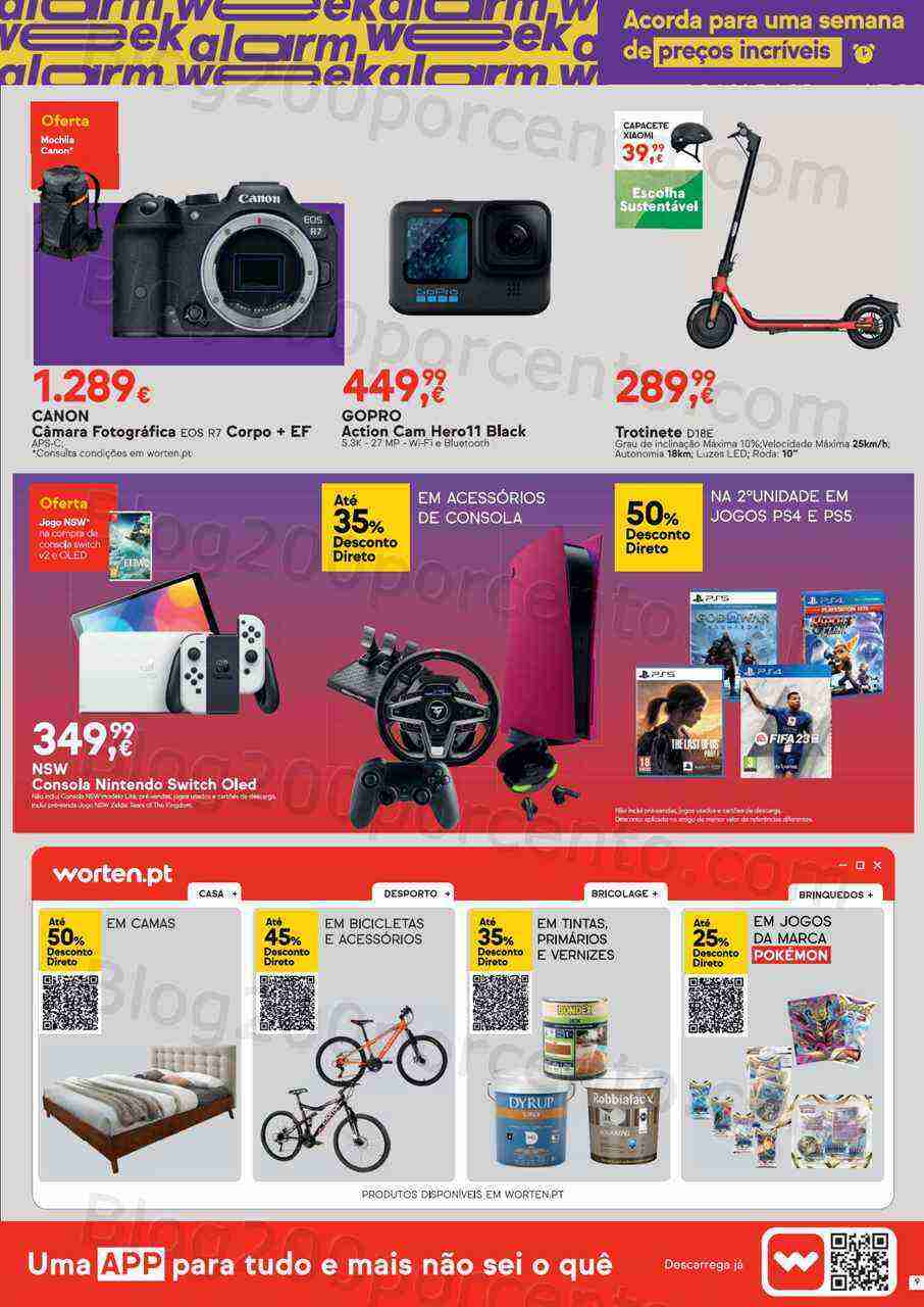 Antevisão Folheto WORTEN Promoções de 9 a 15 maio