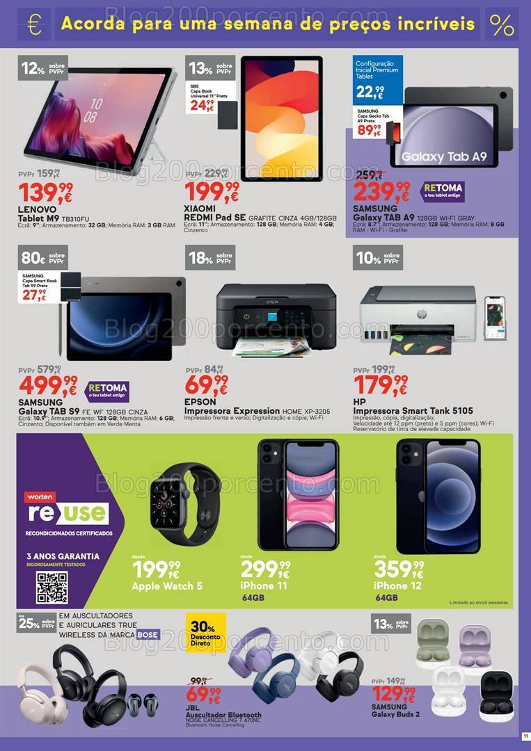 Antevisão Folheto WORTEN Alarm Week Promoções de 20 a 26 fevereiro