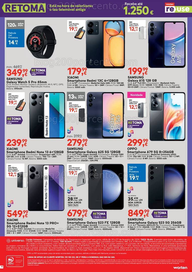 Antevisão Folheto WORTEN Alarm Week Promoções de 20 a 26 fevereiro