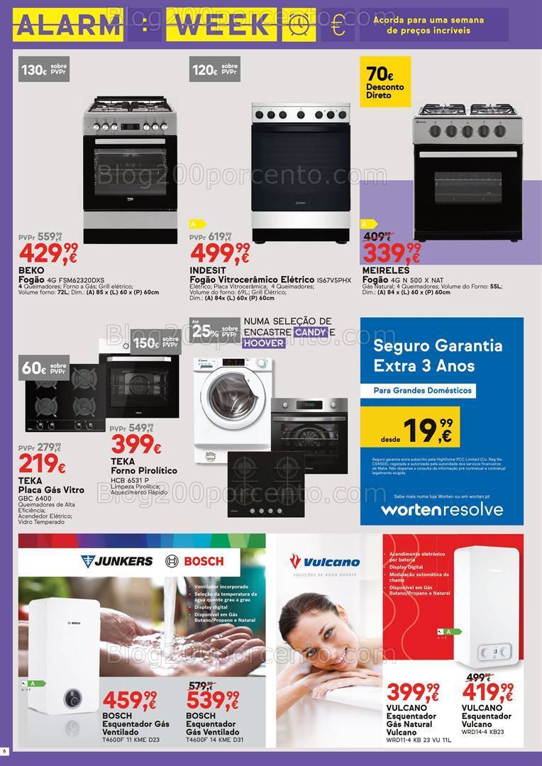 Antevisão Folheto WORTEN Alarm Week Promoções de 3 a 9 outubro
