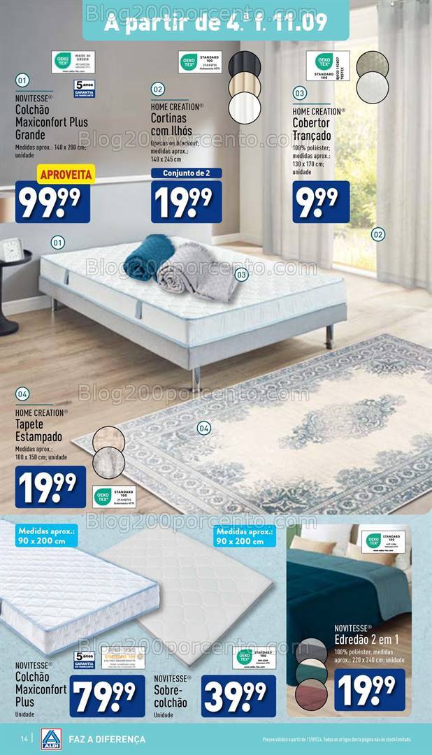 Antevisão Folheto ALDI Promoções de 11 a 17 setembro