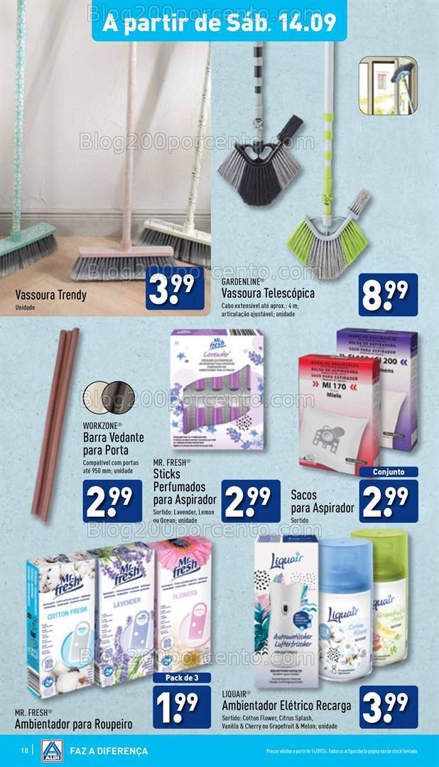 Antevisão Folheto ALDI Promoções de 11 a 17 setembro