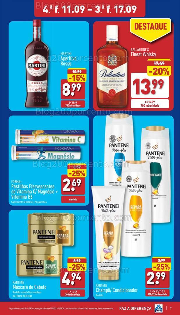 Antevisão Folheto ALDI Promoções de 11 a 17 setembro