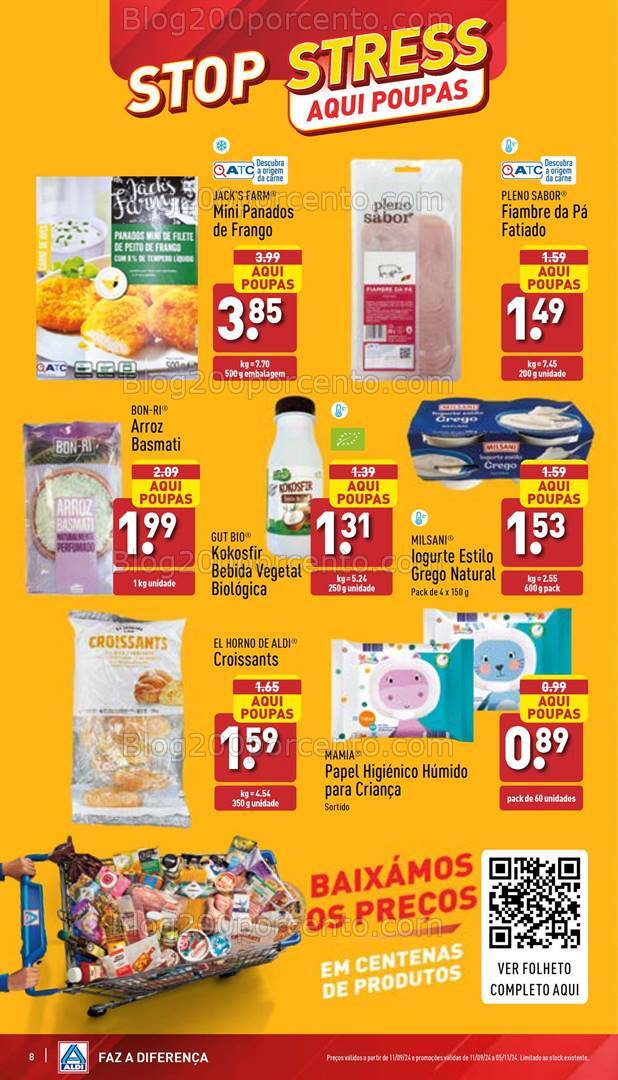 Antevisão Folheto ALDI Promoções de 11 a 17 setembro