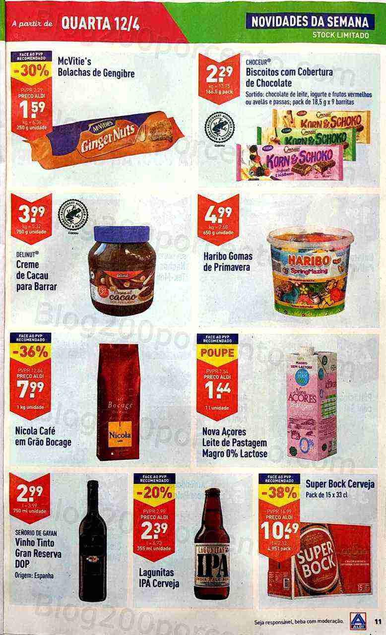 Antevisão Folheto ALDI Promoções de 12 a 18 abril