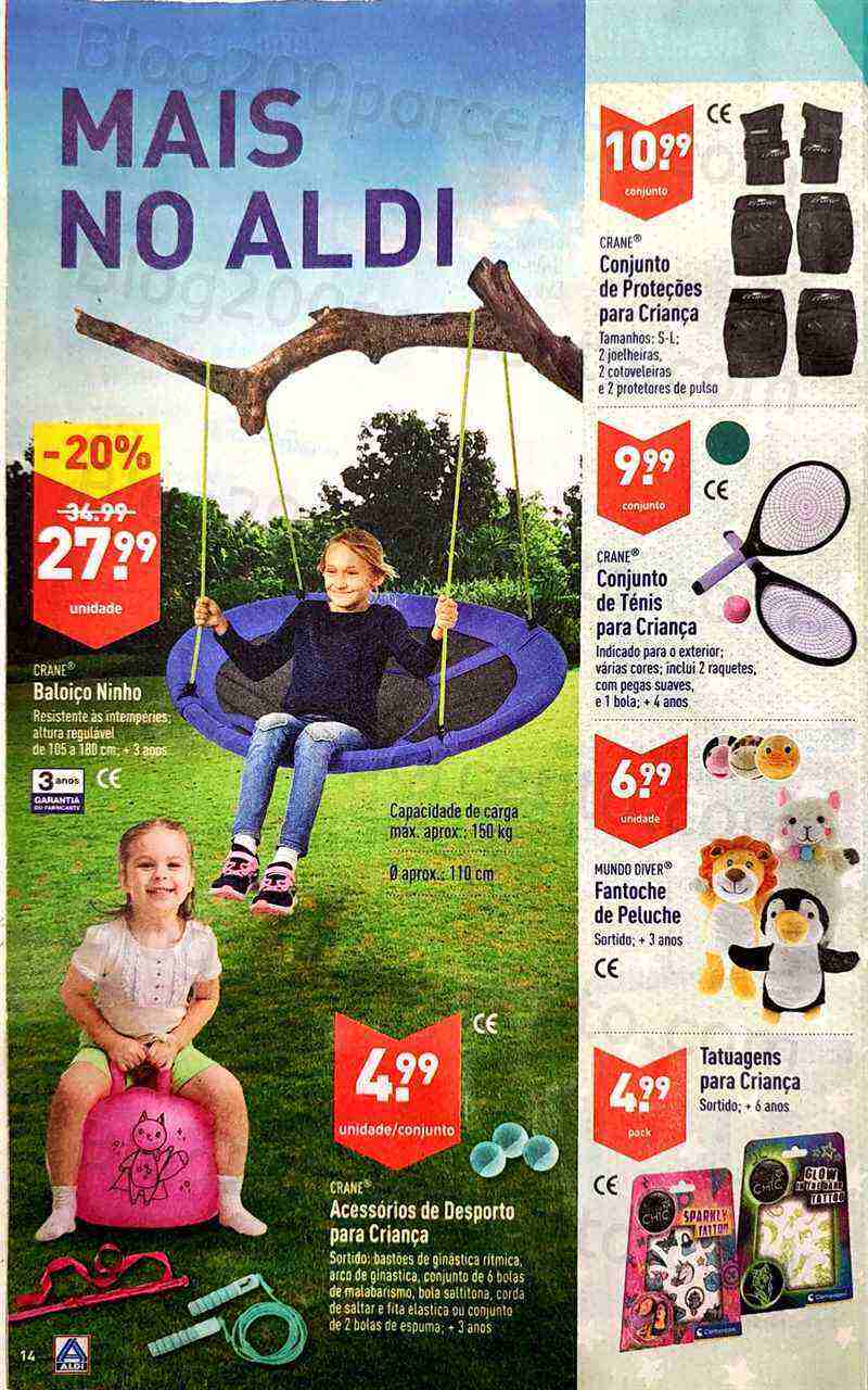 Antevisão Folheto ALDI Bazar Promoções a partir de12 abril