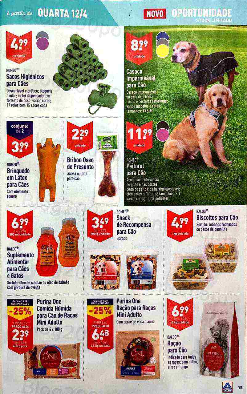 Antevisão Folheto ALDI Bazar Promoções a partir de12 abril