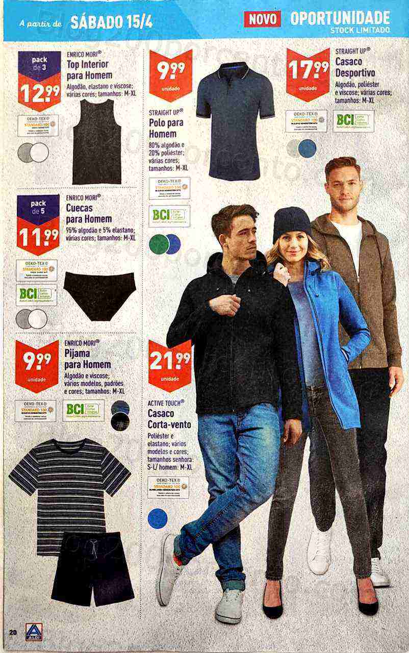 Antevisão Folheto ALDI Bazar Promoções a partir de 15 abril