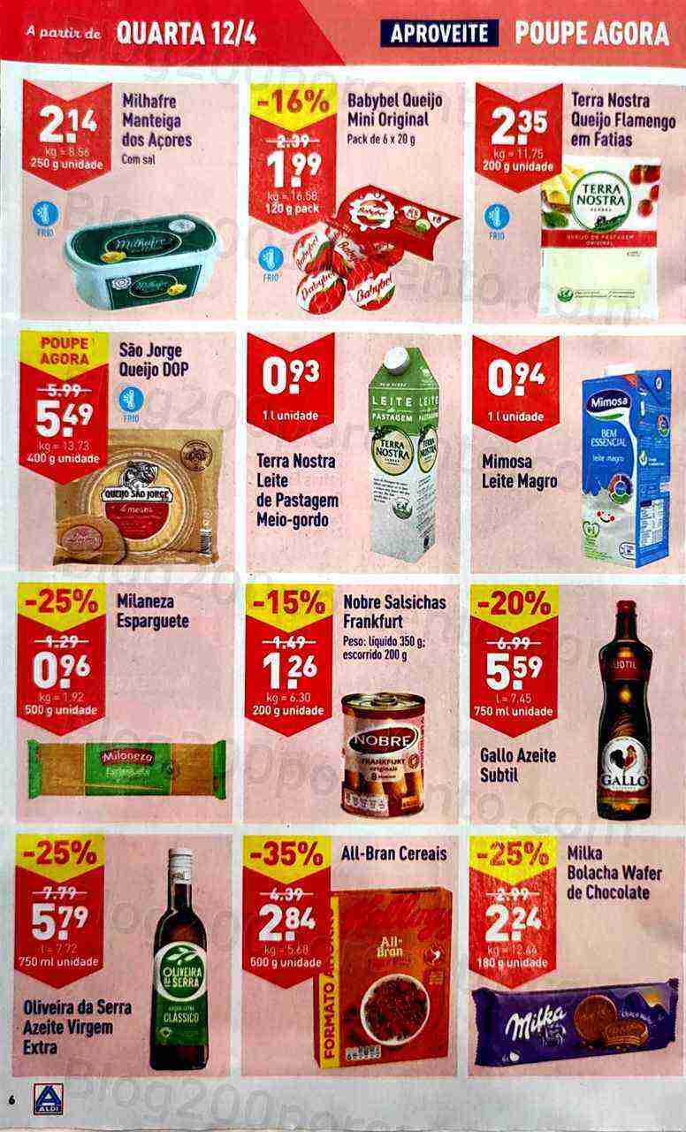 Antevisão Folheto ALDI Promoções de 12 a 18 abril