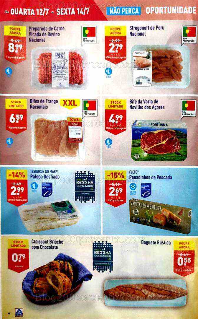 Antevisão Folheto ALDI Promoções de 12 a 18 julho