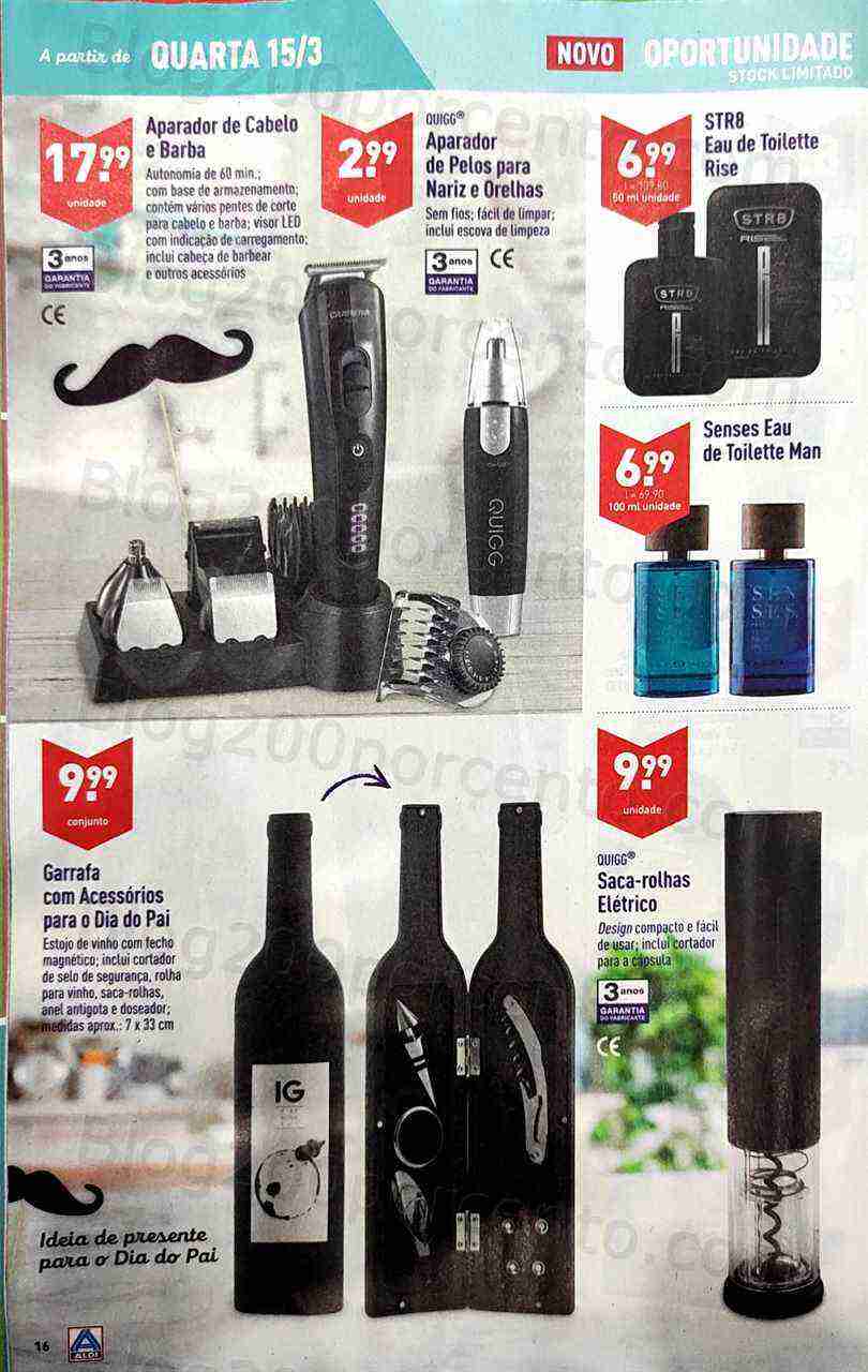 Antevisão Folheto ALDI Bazar Promoções a Partir de 15 março