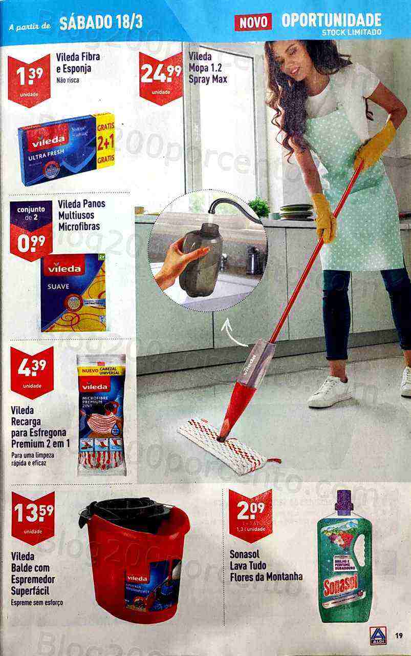 Antevisão Folheto ALDI Bazar Promoções a Partir de 18 março