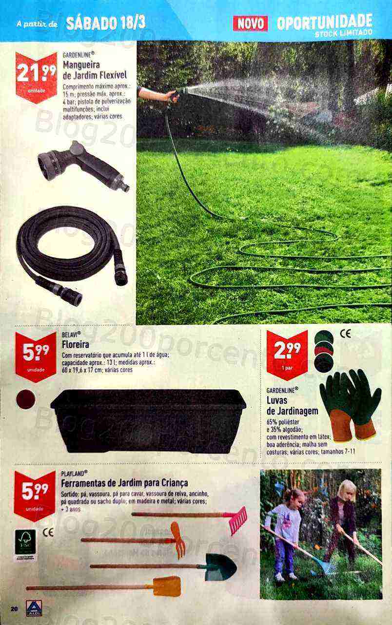 Antevisão Folheto ALDI Bazar Promoções a Partir de 18 março