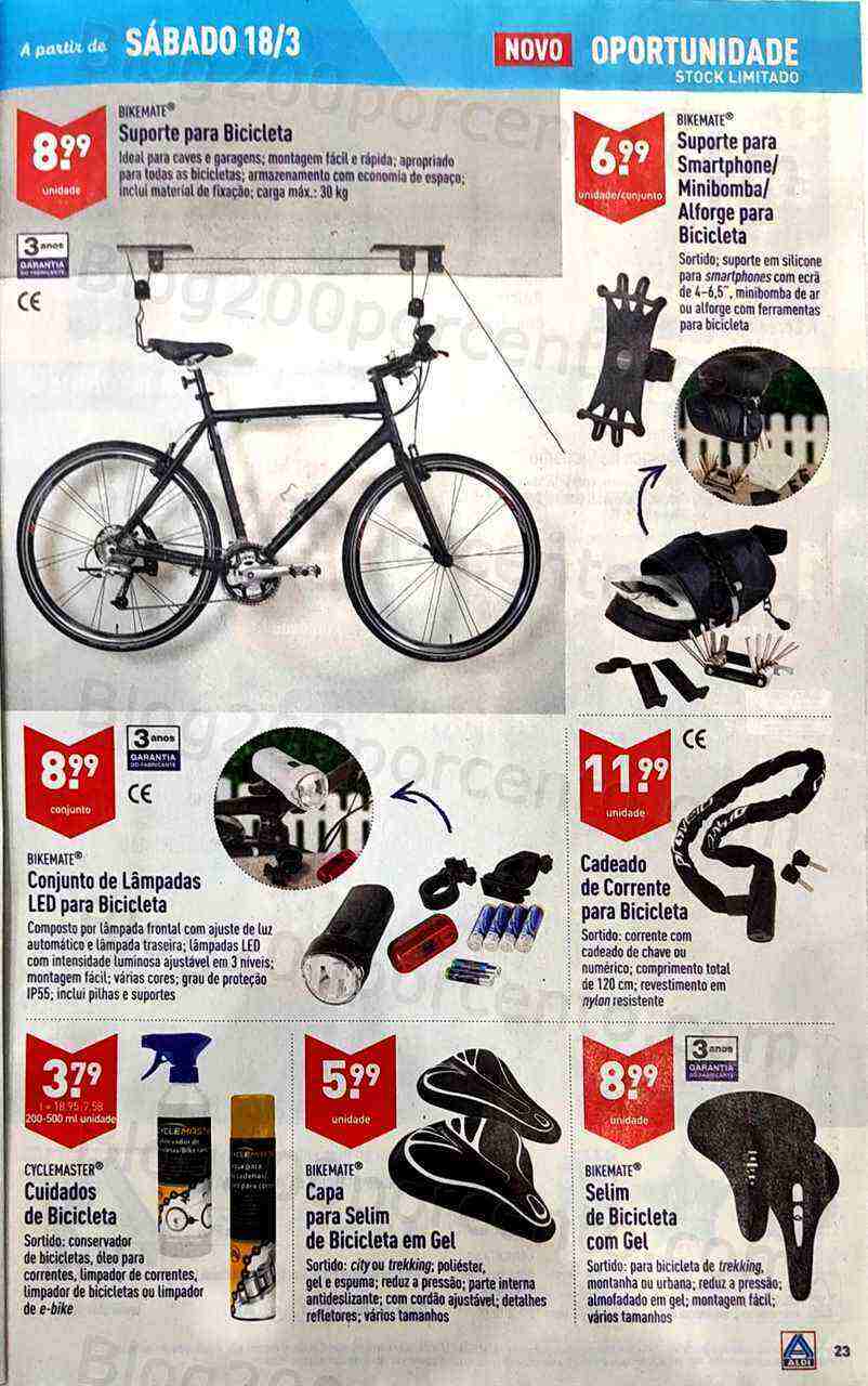 Antevisão Folheto ALDI Bazar Promoções a Partir de 18 março