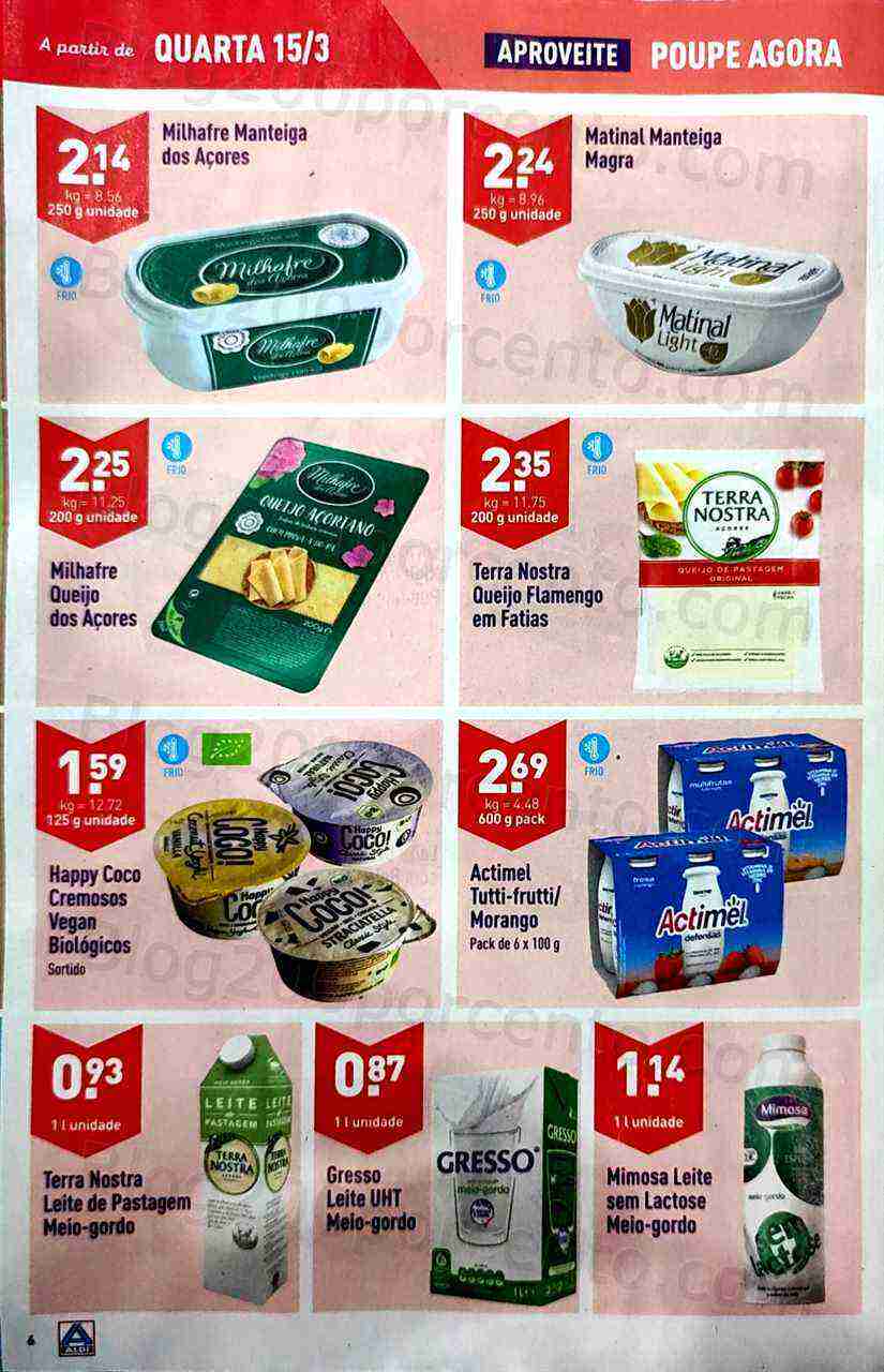 Antevisão Folheto ALDI Promoções de 15 a 21 março