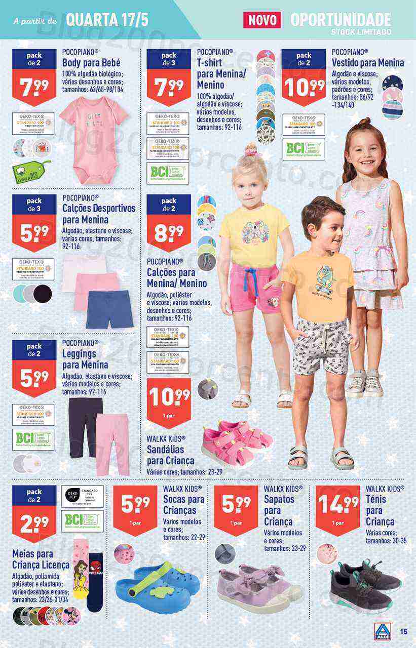 Antevisão Folheto ALDI Promoções de 17 a 23 maio