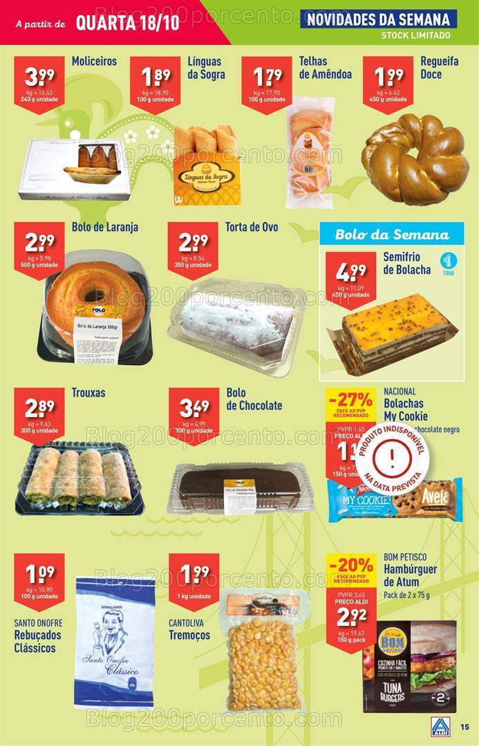 Antevisão Folheto ALDI Promoções de 18 a 24 outubro