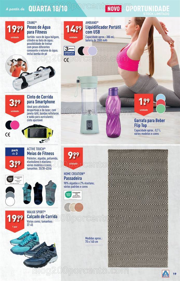 Antevisão Folheto ALDI Promoções de 18 a 24 outubro