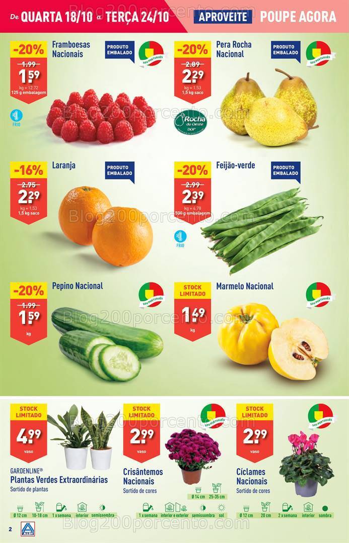 Antevisão Folheto ALDI Promoções de 18 a 24 outubro