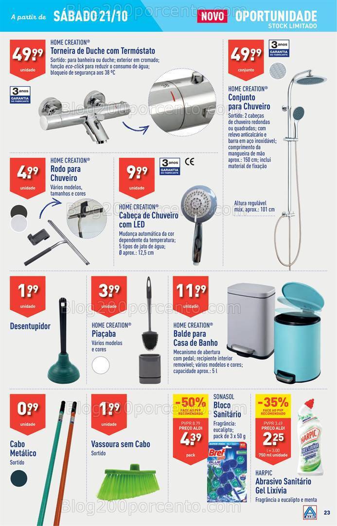 Antevisão Folheto ALDI Promoções de 18 a 24 outubro