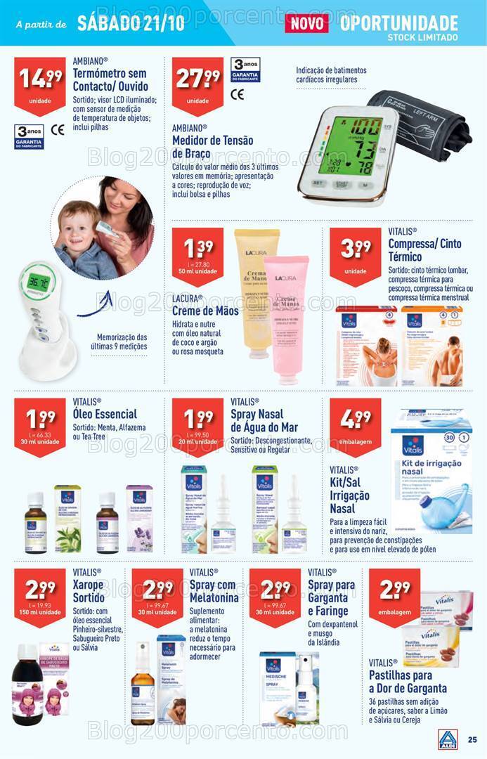 Antevisão Folheto ALDI Promoções de 18 a 24 outubro