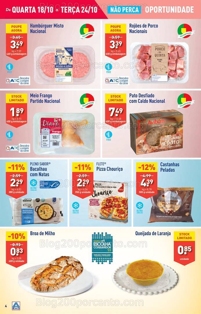 Antevisão Folheto ALDI Promoções de 18 a 24 outubro