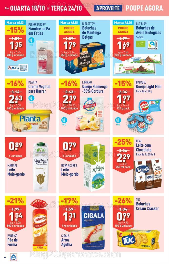 Antevisão Folheto ALDI Promoções de 18 a 24 outubro