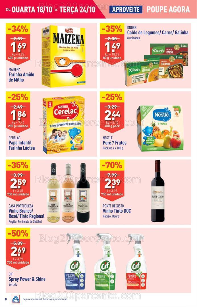 Antevisão Folheto ALDI Promoções de 18 a 24 outubro