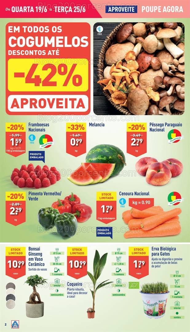 Antevisão Folheto ALDI Promoções de 19 a 25 junho