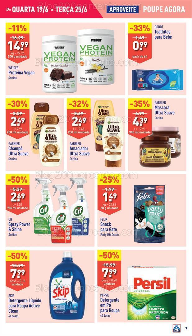 Antevisão Folheto ALDI Promoções de 19 a 25 junho