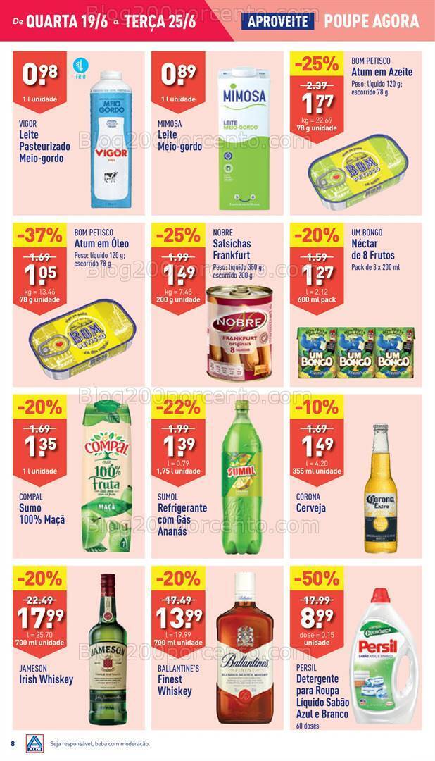Antevisão Folheto ALDI Promoções de 19 a 25 junho