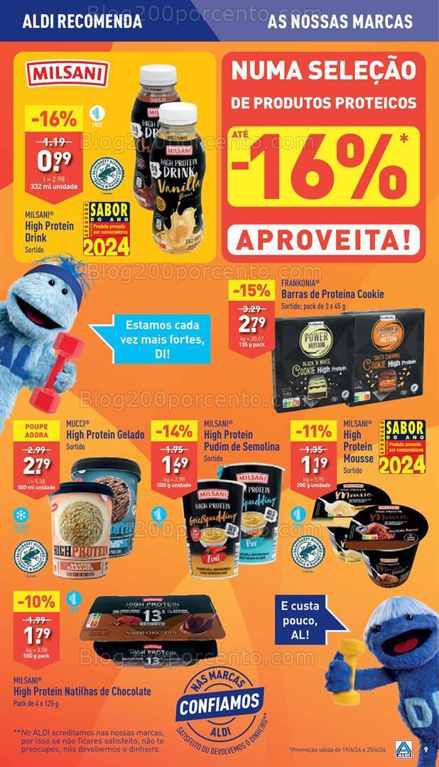 Antevisão Folheto ALDI Promoções de 19 a 25 junho
