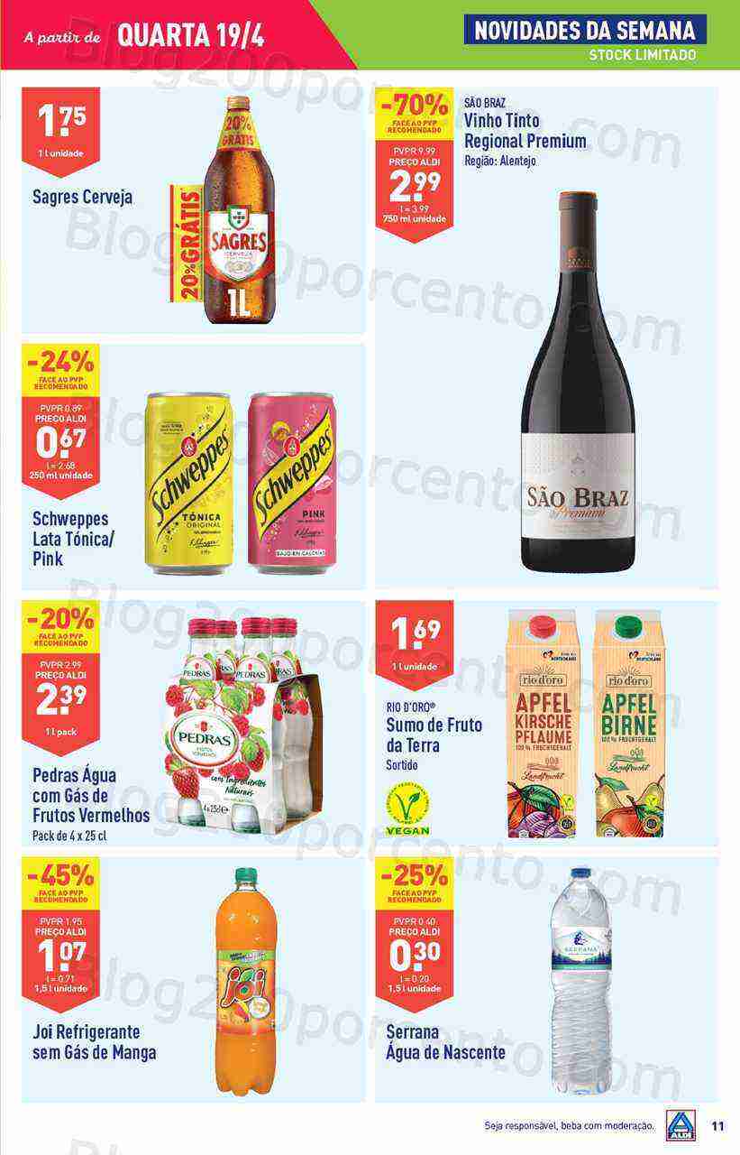 Antevisão Folheto ALDI Promoções de 19 a 25 abril