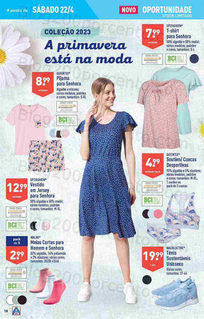 Antevisão Folheto ALDI Bazar Promoções a partir de 22 abril