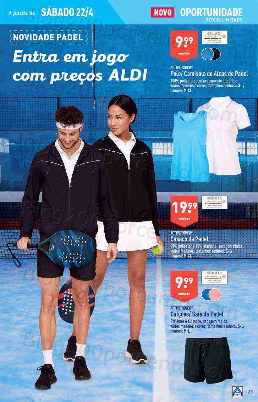 Antevisão Folheto ALDI Bazar Promoções a partir de 22 abril