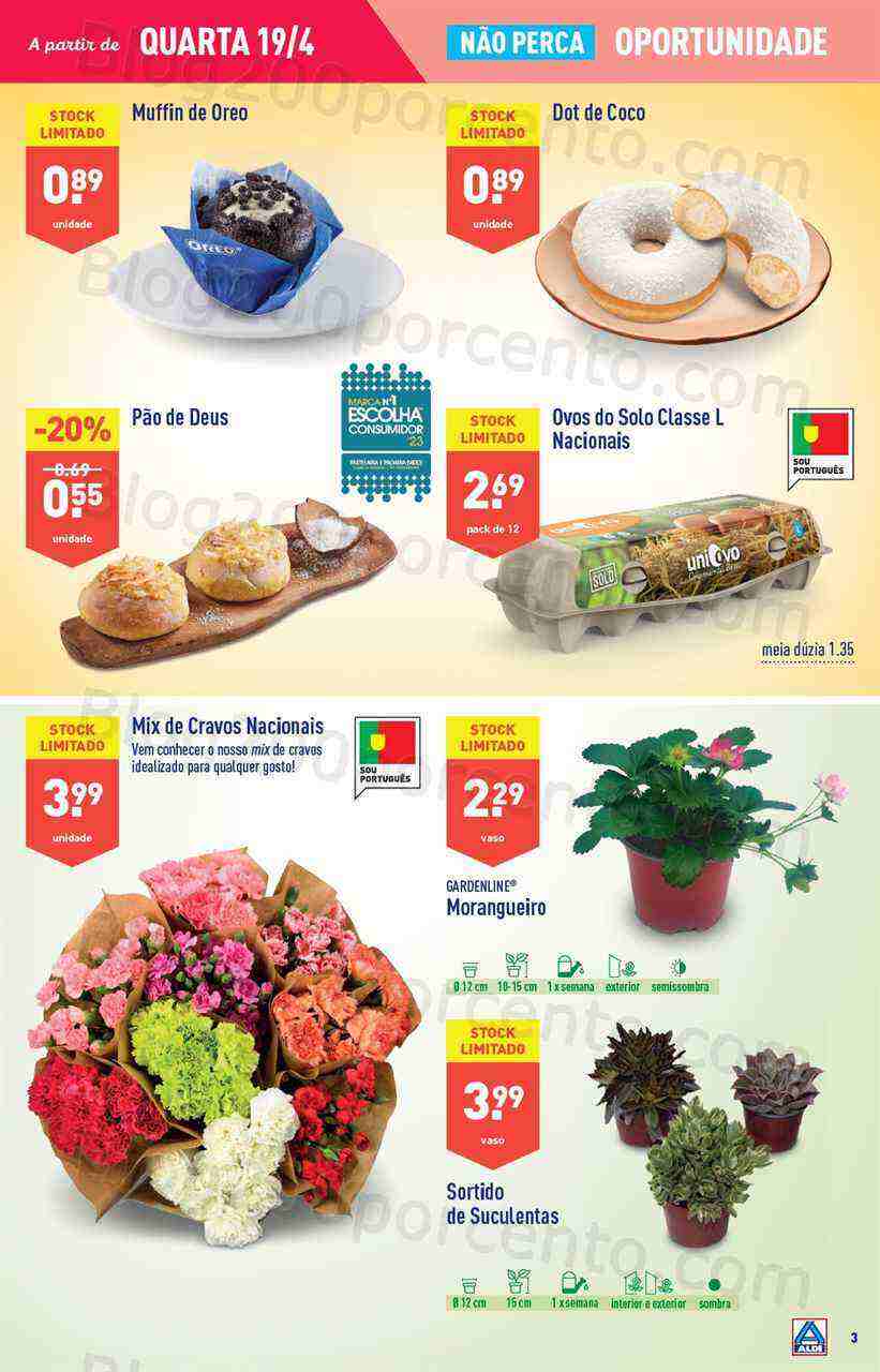 Antevisão Folheto ALDI Promoções de 19 a 25 abril