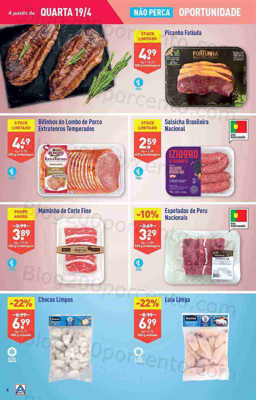 Antevisão Folheto ALDI Promoções de 19 a 25 abril