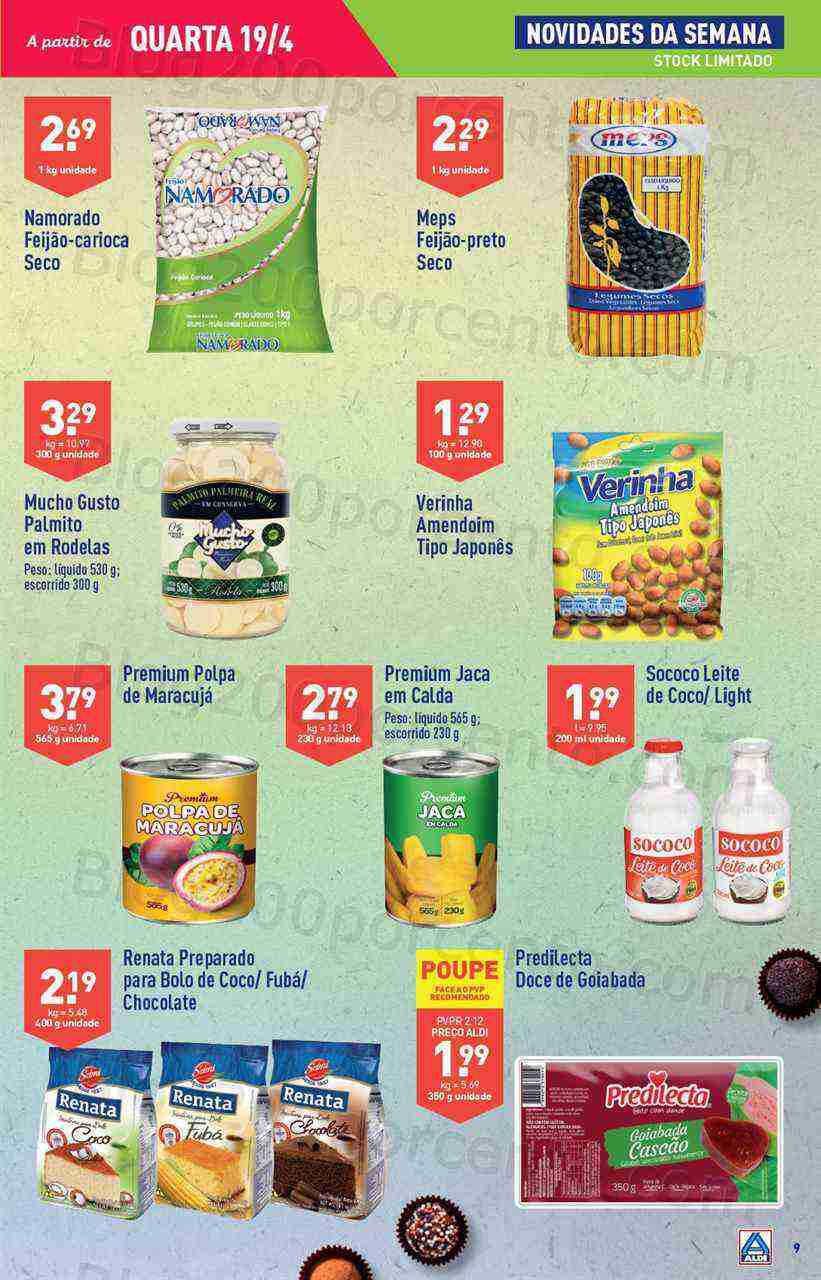 Antevisão Folheto ALDI Promoções de 19 a 25 abril