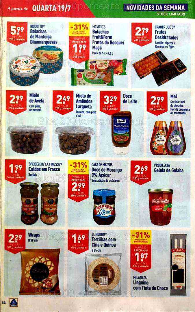 Antevisão Folheto ALDI Promoções de 19 a 25 julho