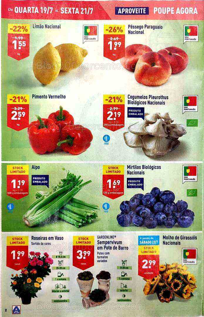 Antevisão Folheto ALDI Promoções de 19 a 25 julho