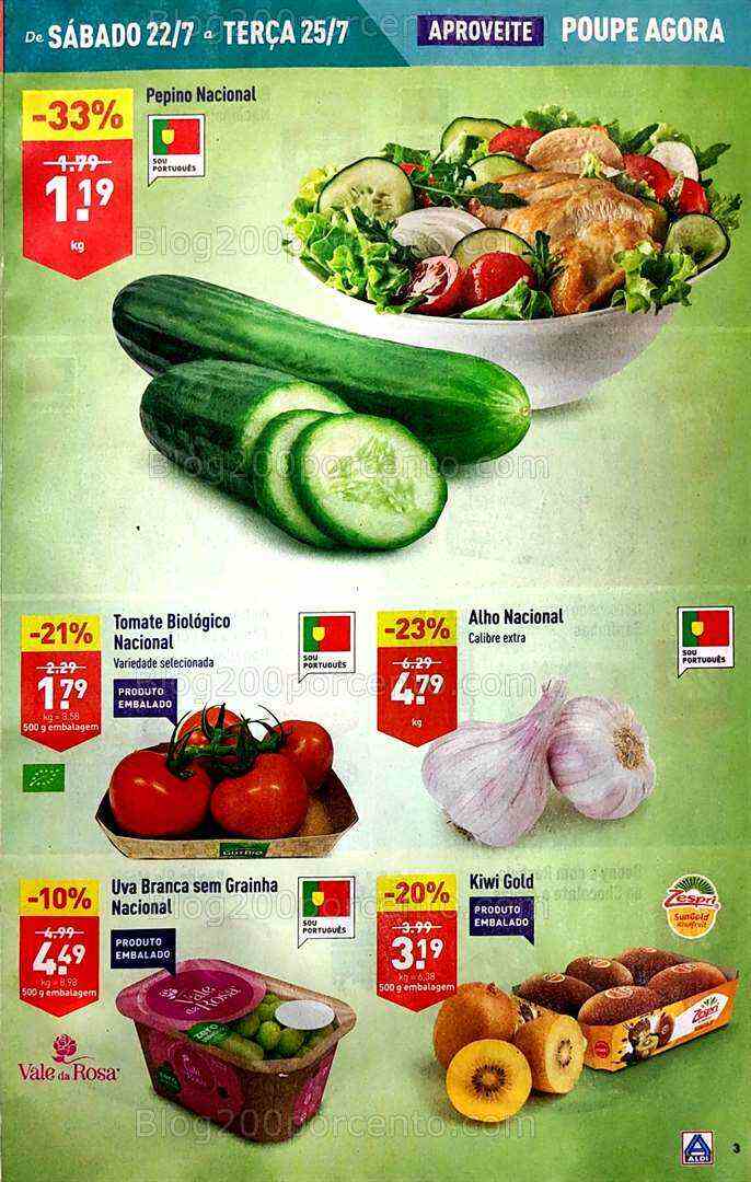 Antevisão Folheto ALDI Promoções de 19 a 25 julho