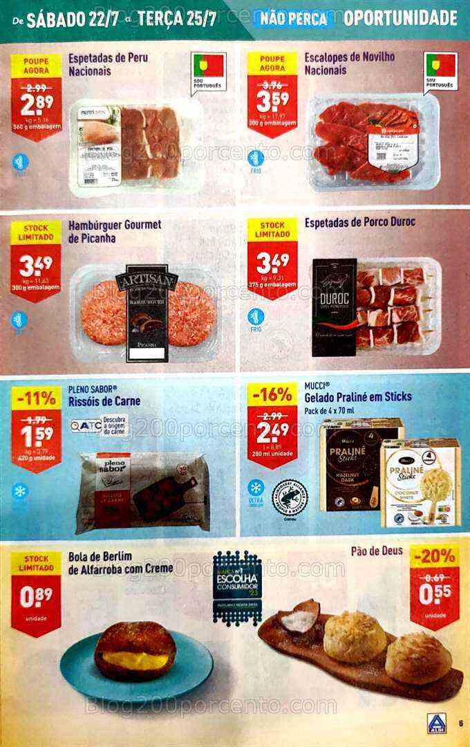Antevisão Folheto ALDI Promoções de 19 a 25 julho