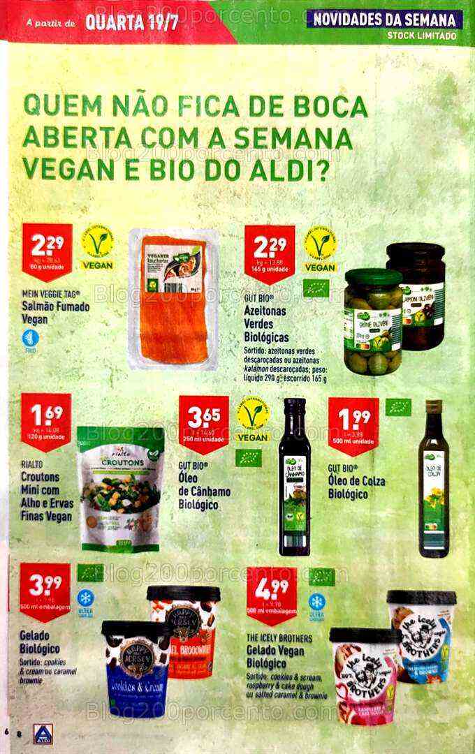 Antevisão Folheto ALDI Promoções de 19 a 25 julho