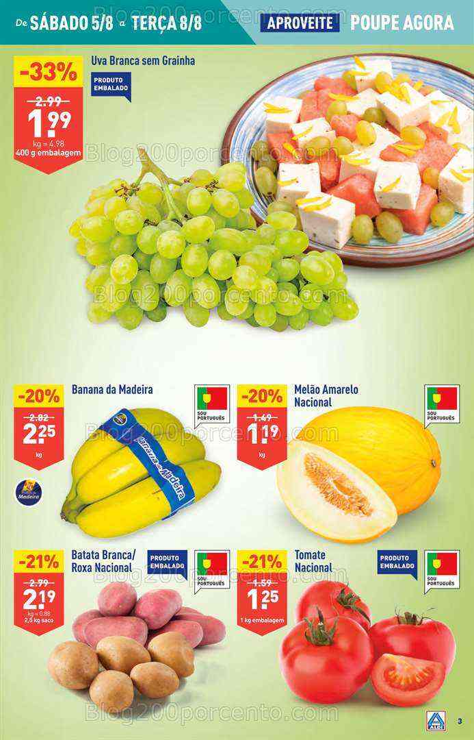 Antevisão Folheto ALDI Promoções de 2 a 8 agosto
