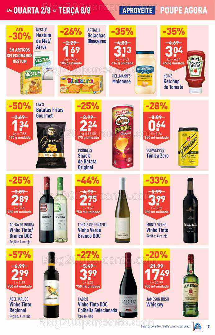Antevisão Folheto ALDI Promoções de 2 a 8 agosto
