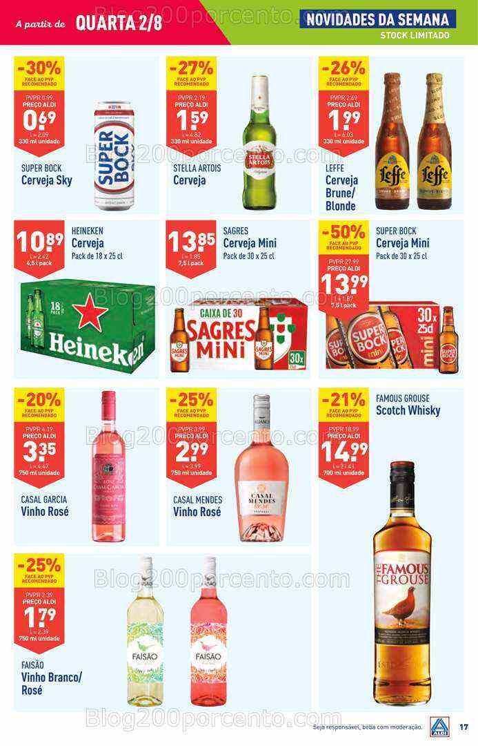 Antevisão Folheto ALDI Promoções de 2 a 8 agosto