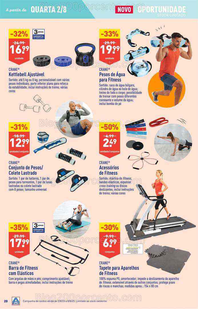 Antevisão Folheto ALDI Promoções de 2 a 8 agosto